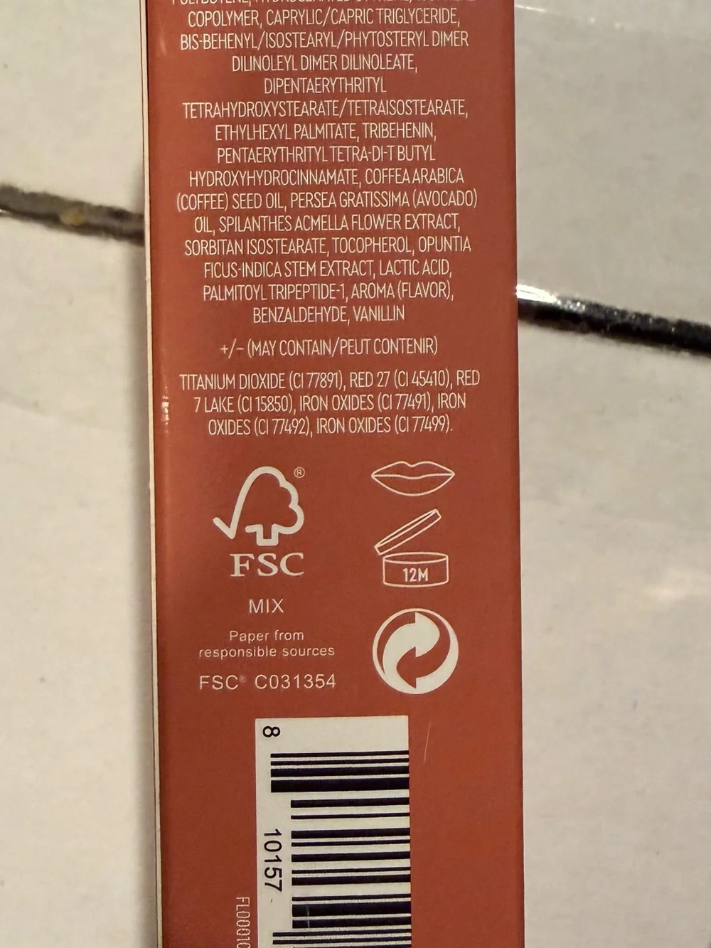 Florence by Mills Stay Plush Serum Infused Lip Oil Tint - Coconut Colada